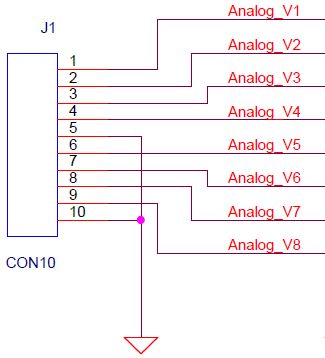 TL7606P模块J1接口引脚定义