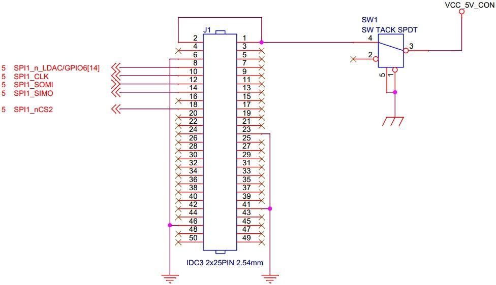 TL5724-A多通道DA模块J1 连接器引脚定义
