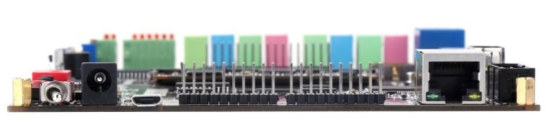 TL5509-EVM开发板侧视图4